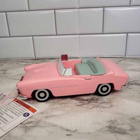 Light-Up Pink Cadillac Convertible Car - Picture 1 of 6